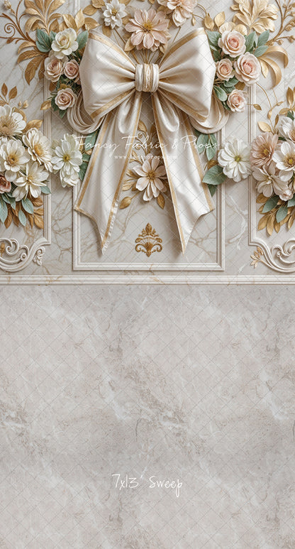 Ivory Luxe - With Sweep Option