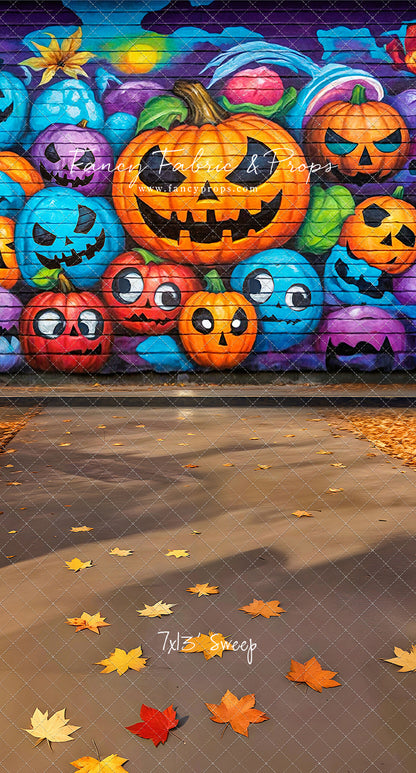 Jack-o-Lantern Graffiti Jam - With Sweep Option