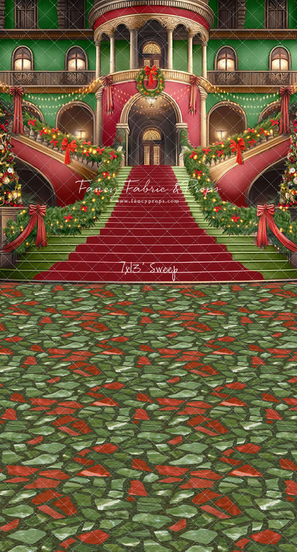 Merry Mansion- Multi Color Rug - with Sweep Option