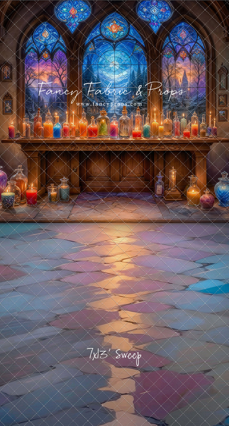 Mystic Potion Emporium - Cement Floor - With Sweep Option