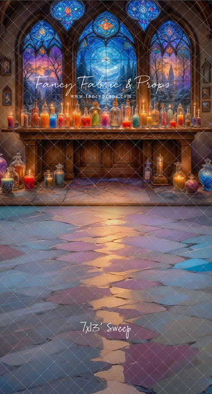 Mystic Potion Emporium - Cement Floor - With Sweep Option