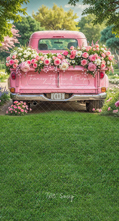 Rosy Little Sweetheart Truck - With Sweep Option