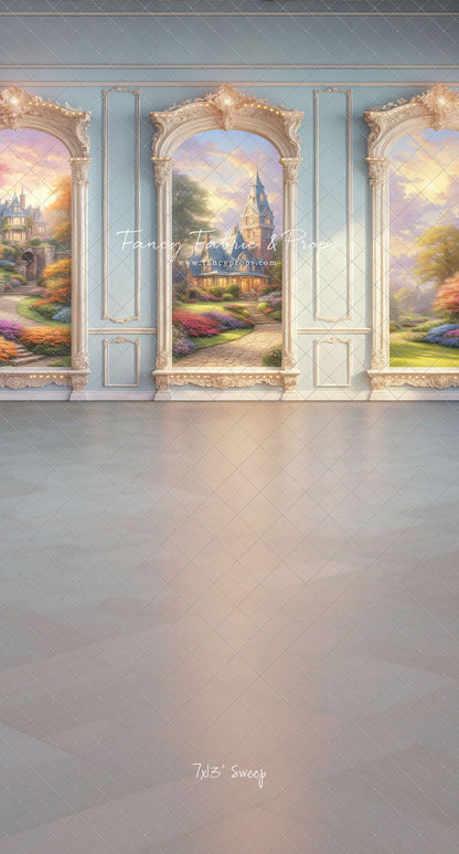 Royal Victorian Wainscoting Wall - With Sweep Option