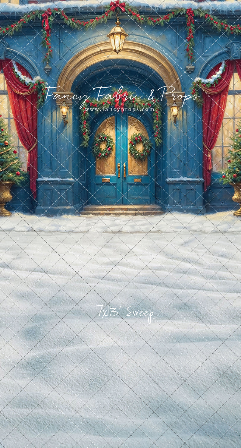 Sapphire Holiday Elegance - With Sweep Option