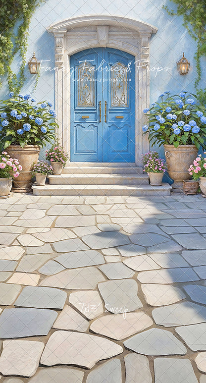 Summertime Patio - Blue Door - With Sweep Option