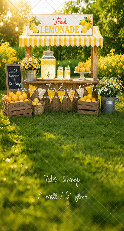 Sunny Days Lemonade Stand - With Sweep Option