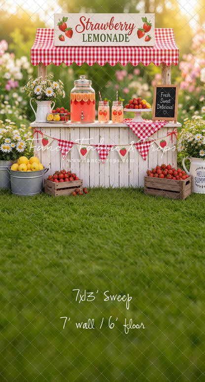 Sweet Strawberry Sips - With Sweep Option