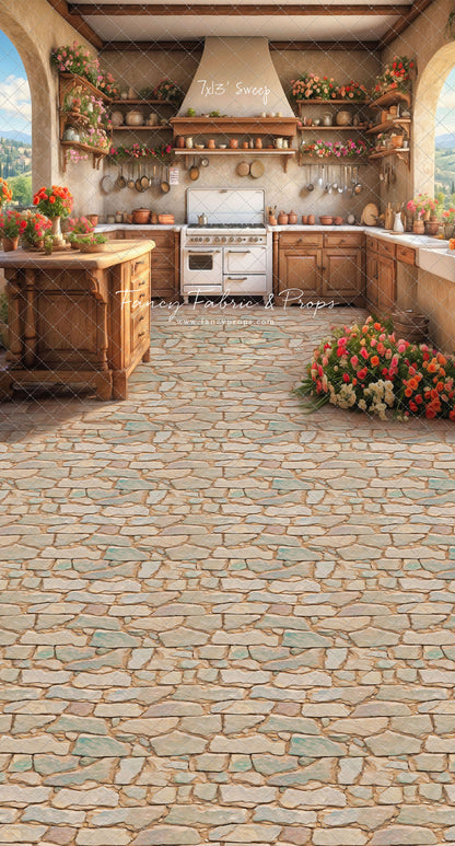 Tuscan Kitchen- With Sweep Option