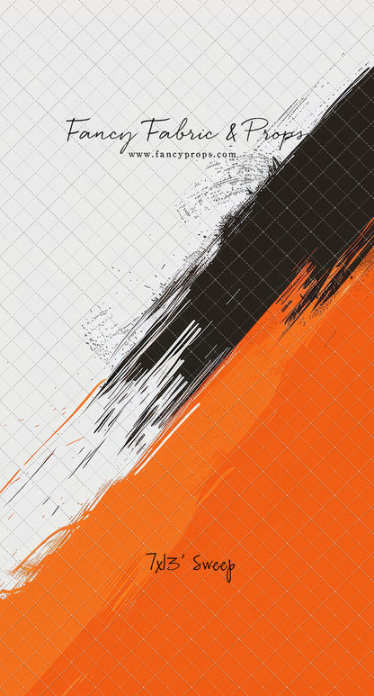 Varsity Orange & Black