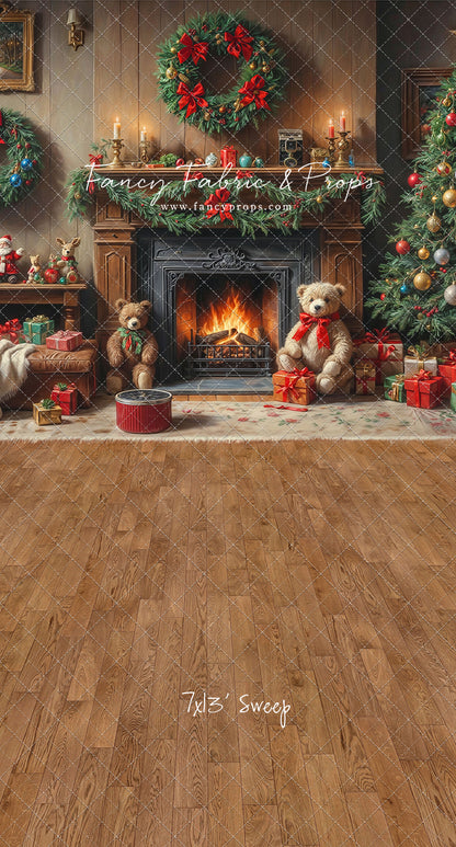 Warm Christmas Corner - With Sweep Option