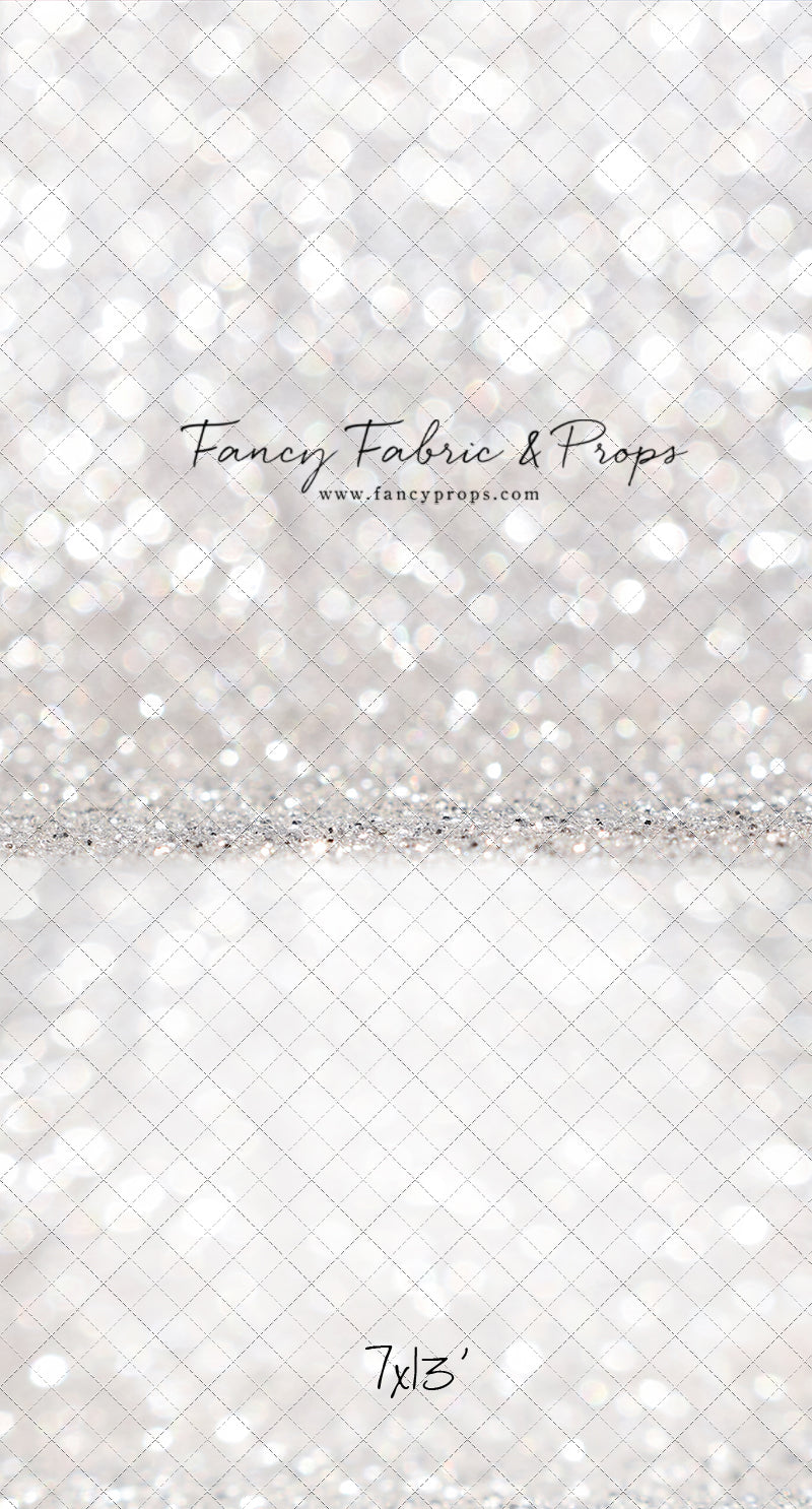 White Shimmering Stage - Sweep Sizes Only