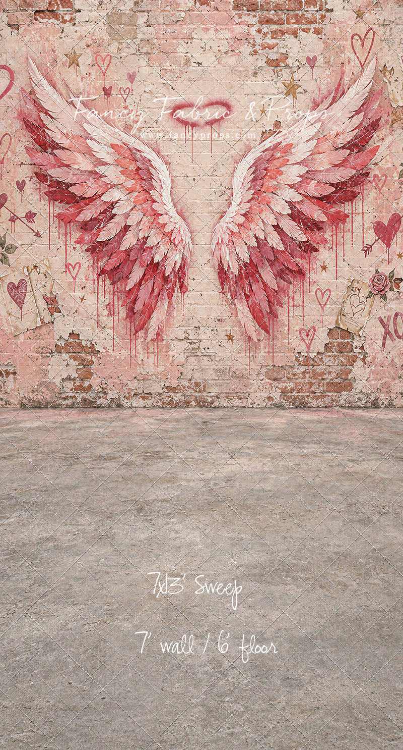 Angel Wing Mural - With Sweep Option