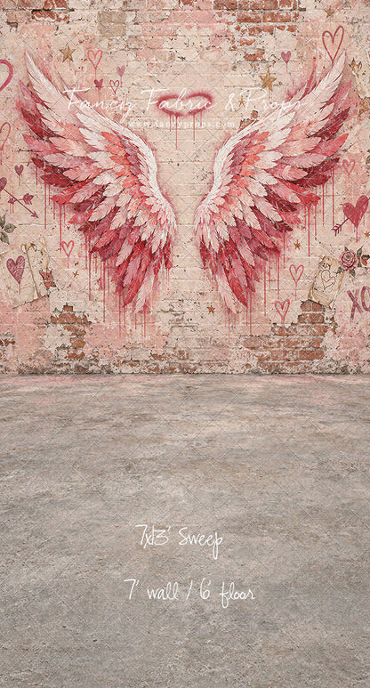 Angel Wing Mural - With Sweep Option