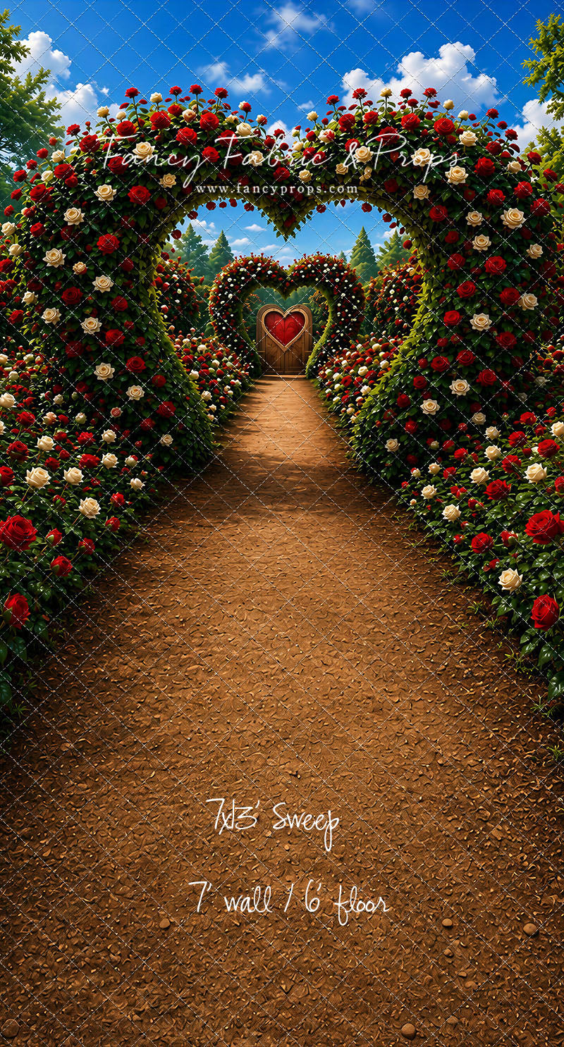 Heart Shaped Garden - With Sweep Option
