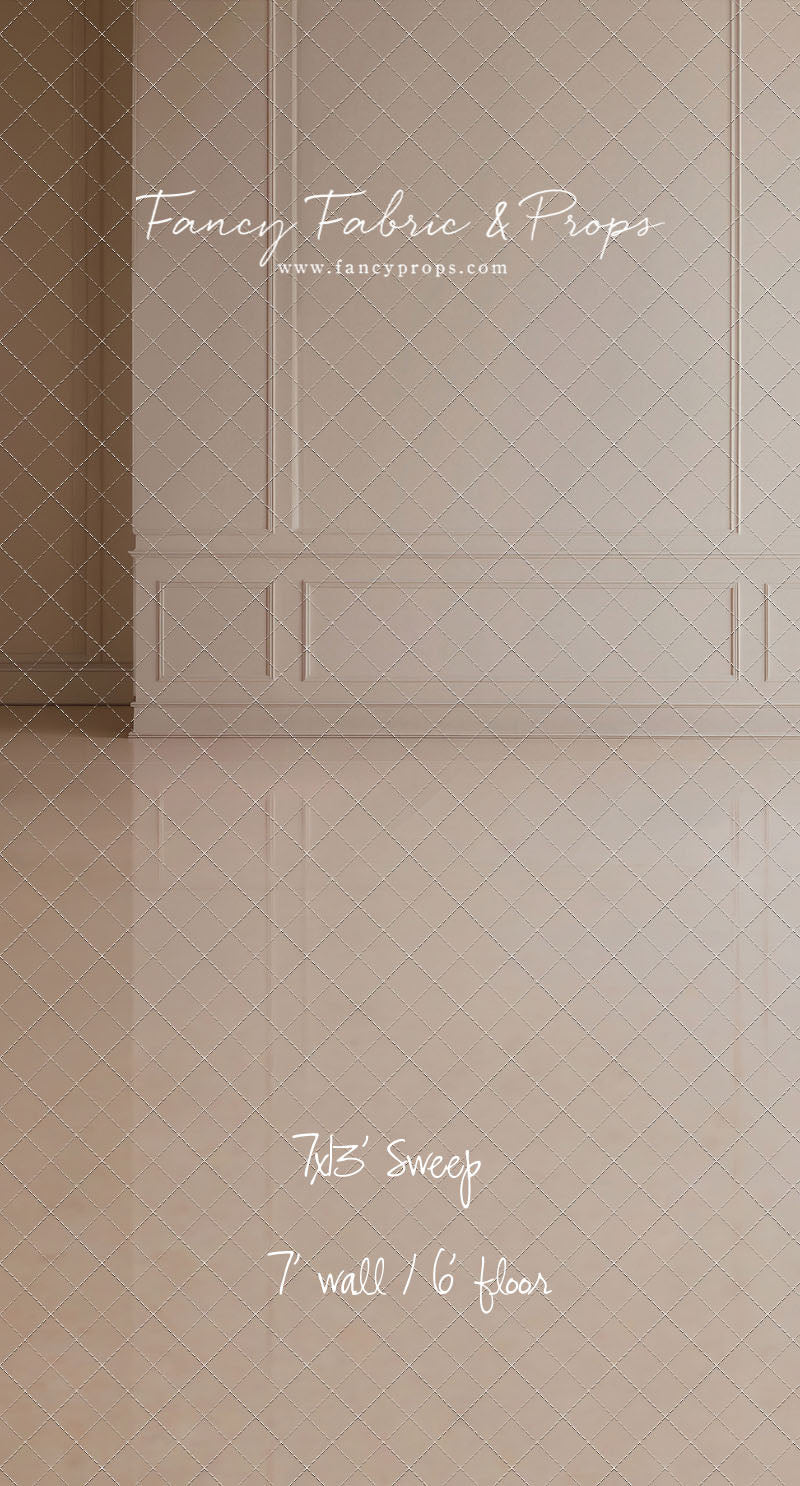 Holiday Ivory Panel Wall - With  Sweep Option