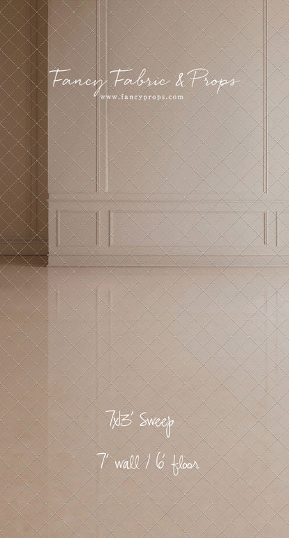 Holiday Ivory Panel Wall - With  Sweep Option