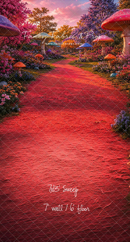 Mushroom Pathway - With Sweep Option