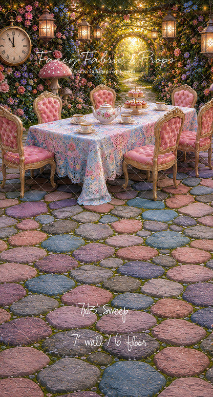 Pastel Tea Party - With Sweep Option
