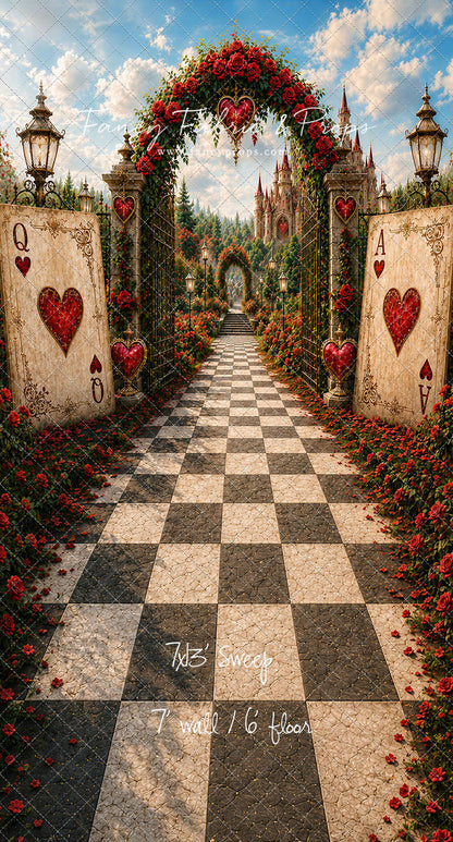 Queen of Hearts Castle Entry - With Sweep Option