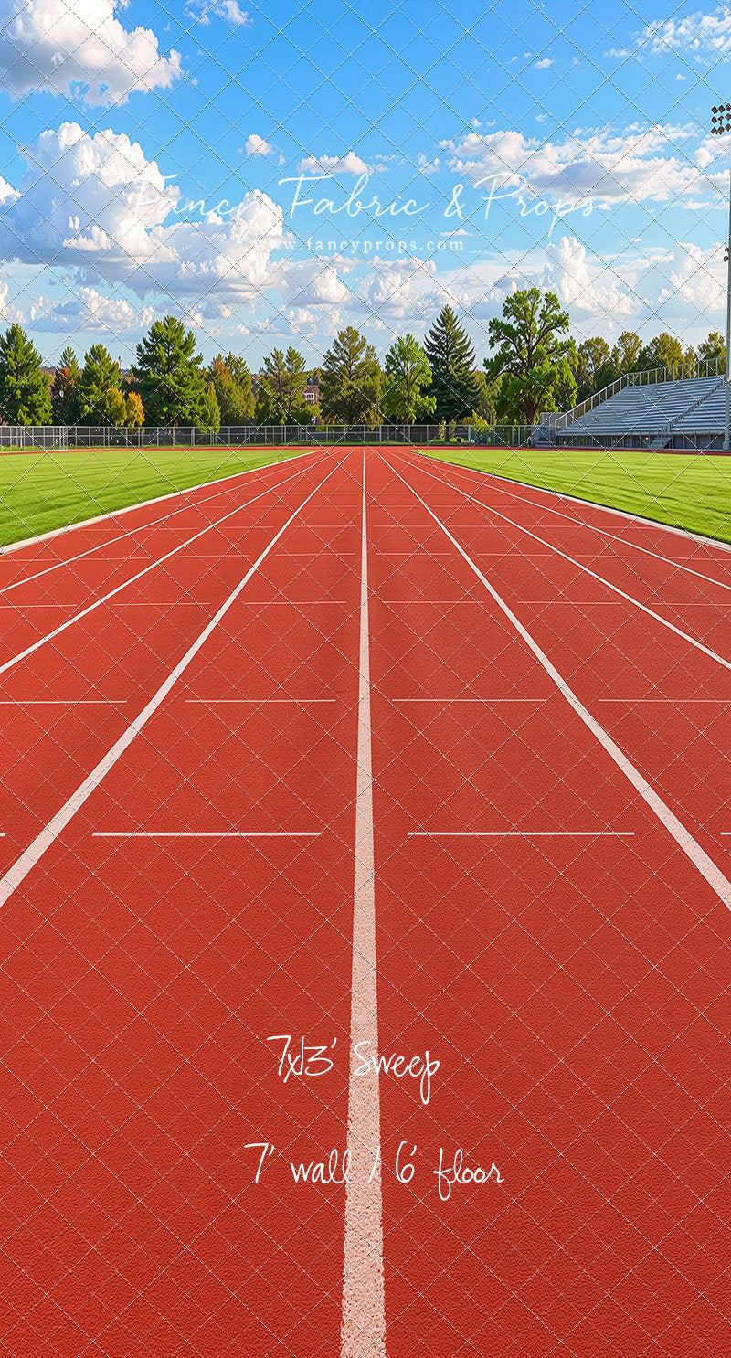 Track & Field Starting Line - With Sweep Option