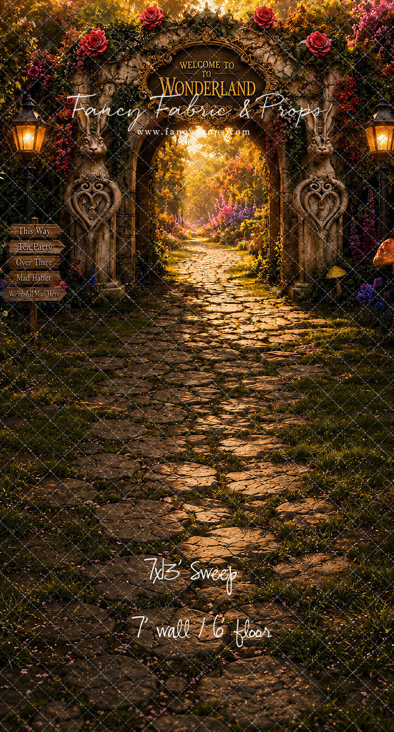 Wonderland Rabbit Way - With Sweep Option