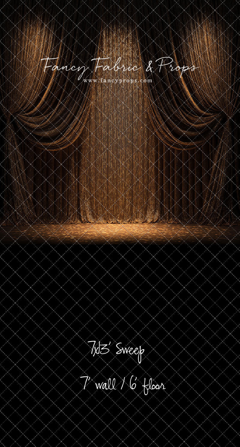 Amber Shimmer Stage - With Sweep Option