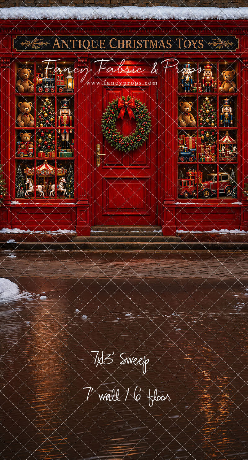 Antique Christmas Toy Store - with Sweep Option