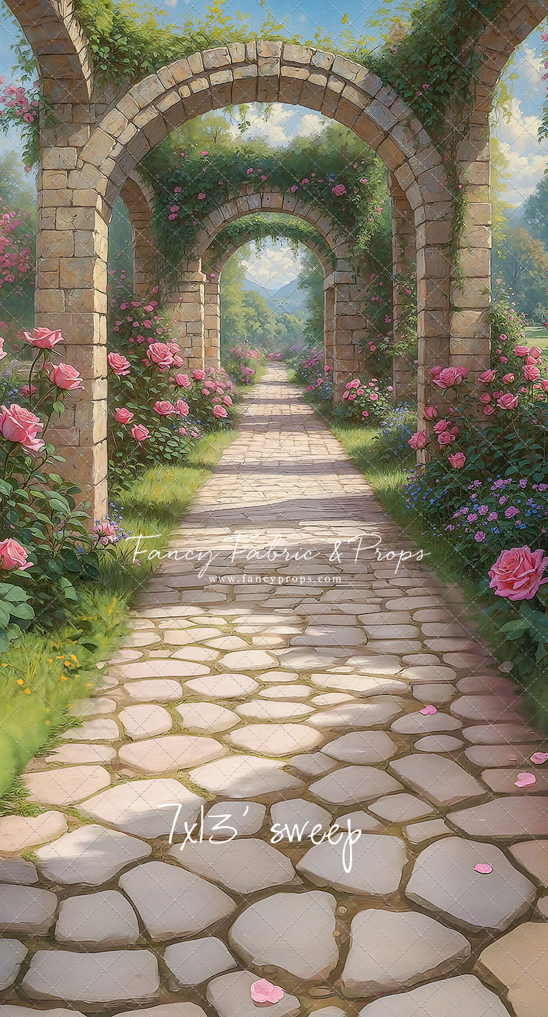Arcadian Rose Gate - With Sweep Option