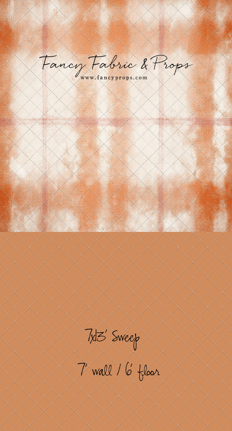 Autumn Hearth Plaid - With Sweep Option