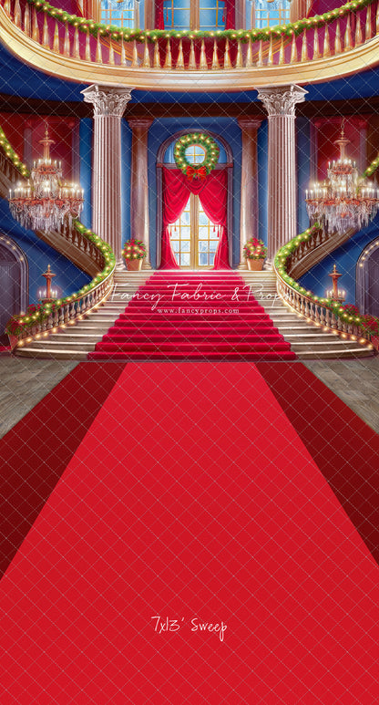 Belle's Royal Staircase -With Lights- Red Carpet - With Sweep Option