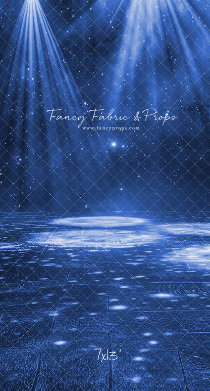 Blue Stage Lights - Sweep Sizes Only