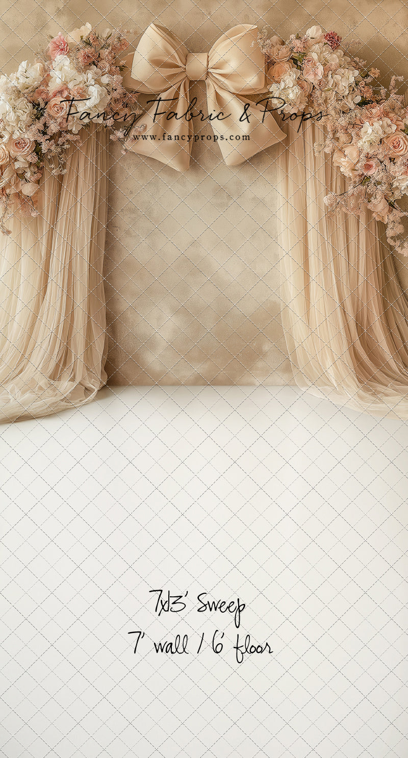 Blush Bow Harmony  - With Sweep Option