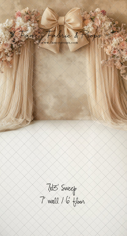 Blush Bow Harmony  - With Sweep Option