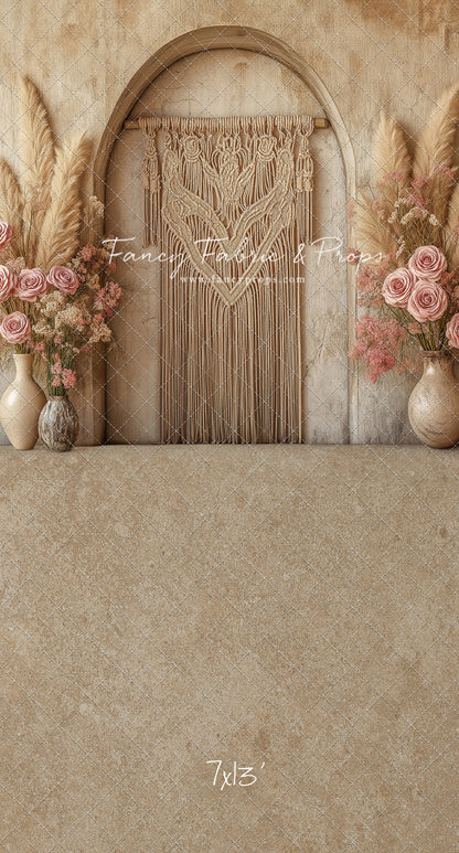 Bohemian Rose - With Sweep Option