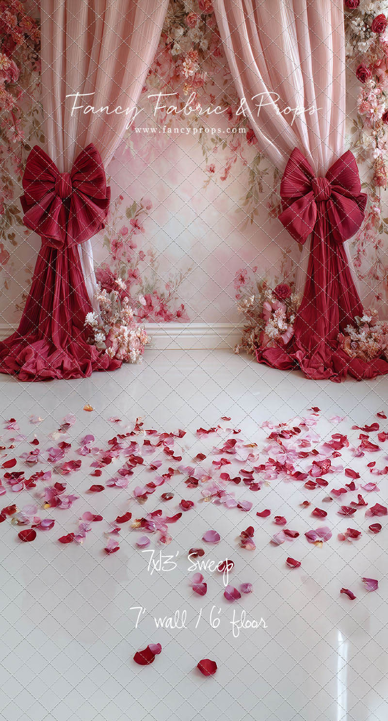 Bowtied Valentine - With Sweep Option