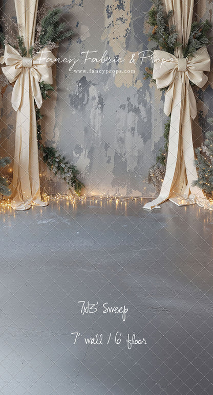 Champagne Bow Room - With Sweep Option