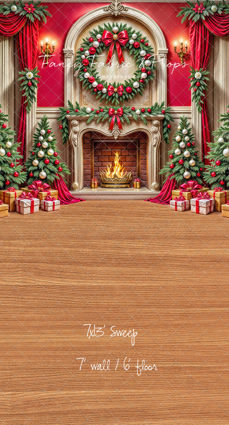 Chestnut & Crimson - with Sweep Option