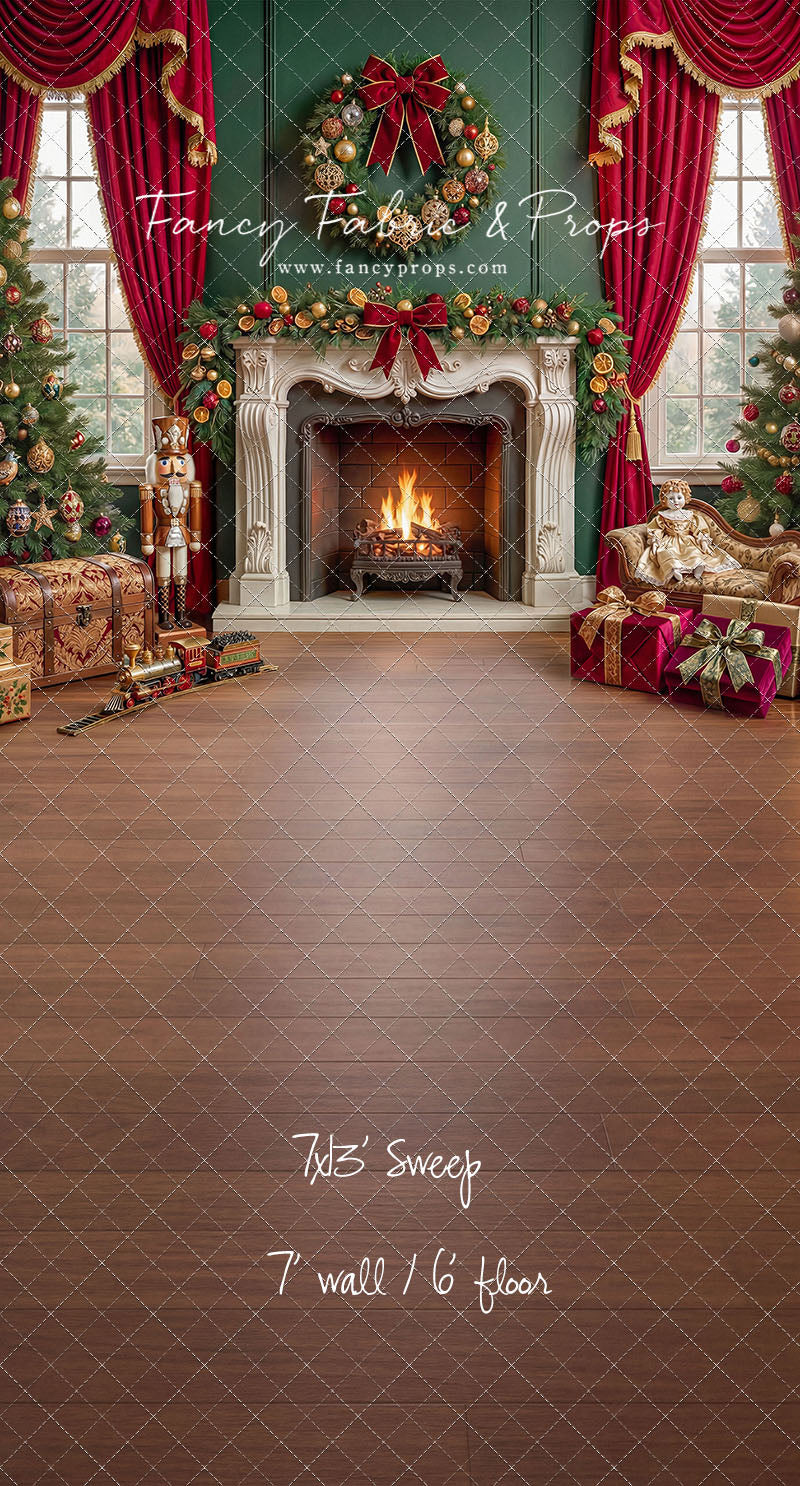 A Christmas Keepsake Parlor - with Sweep Option