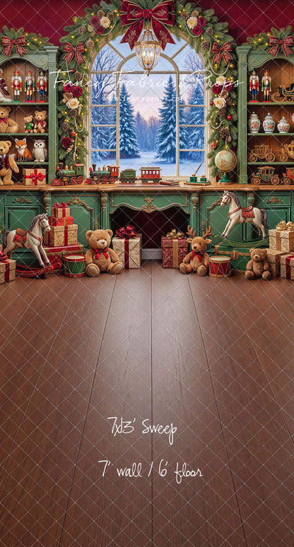 Christmas Toy Cabinet - with Sweep Option