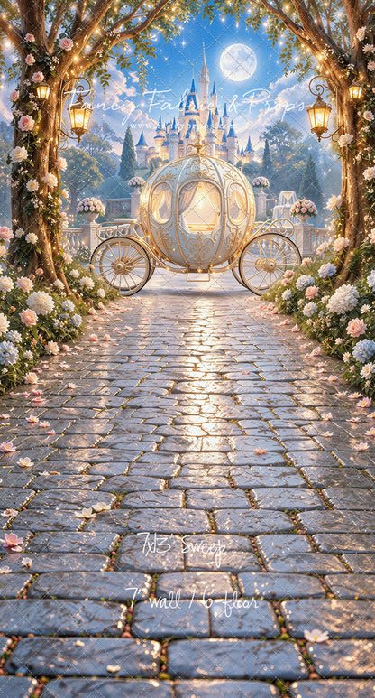 Cinderella's Carriage Castle - With Sweep Option