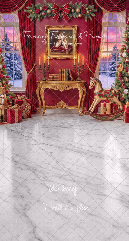 Clara's Crimson Room - with Sweep Option