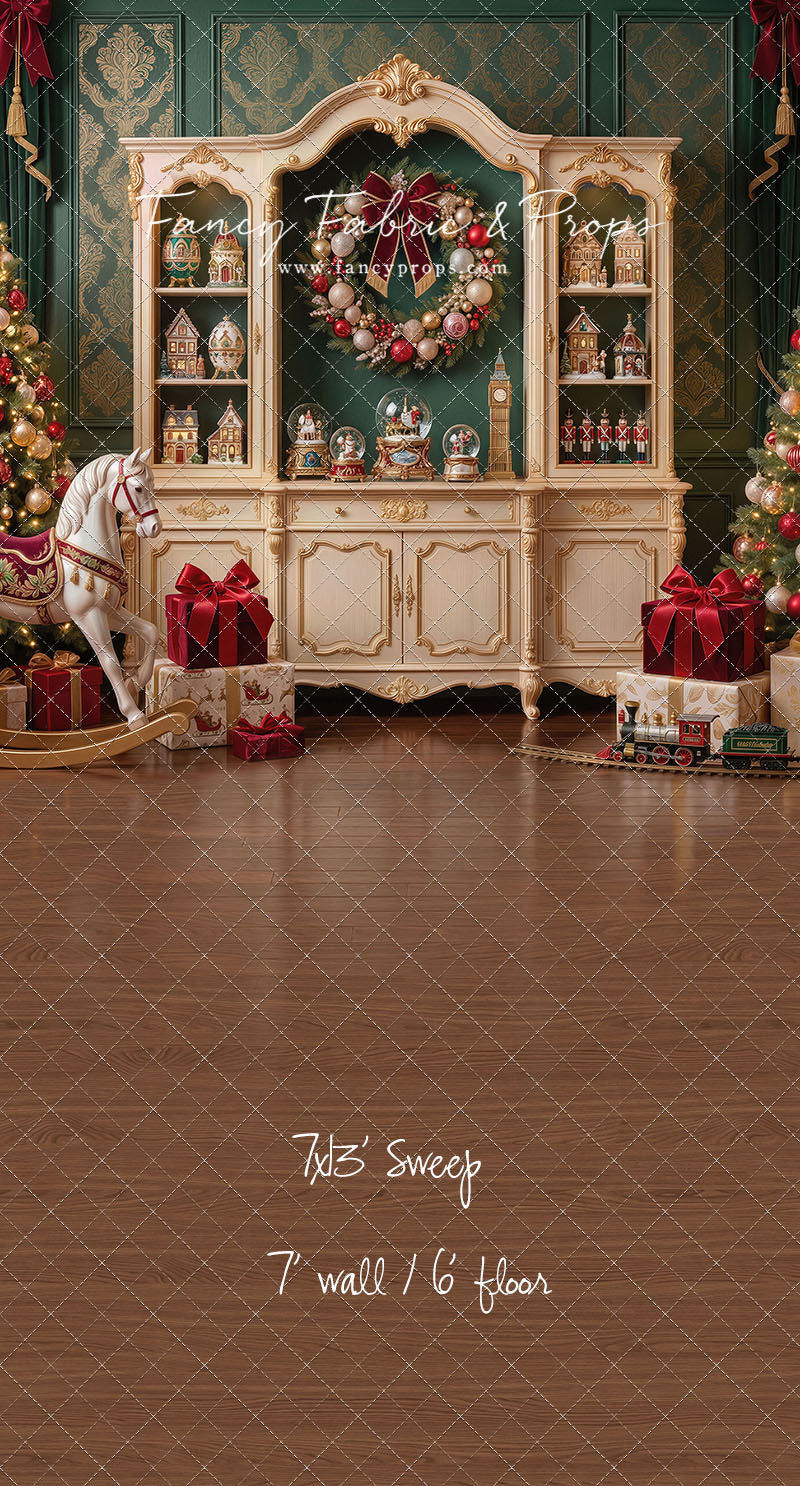 Classic Christmas Cabinet - With Sweep Option