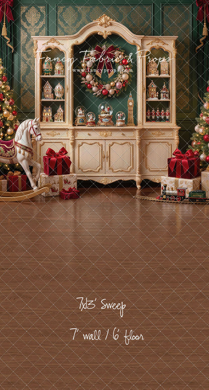Classic Christmas Cabinet - With Sweep Option