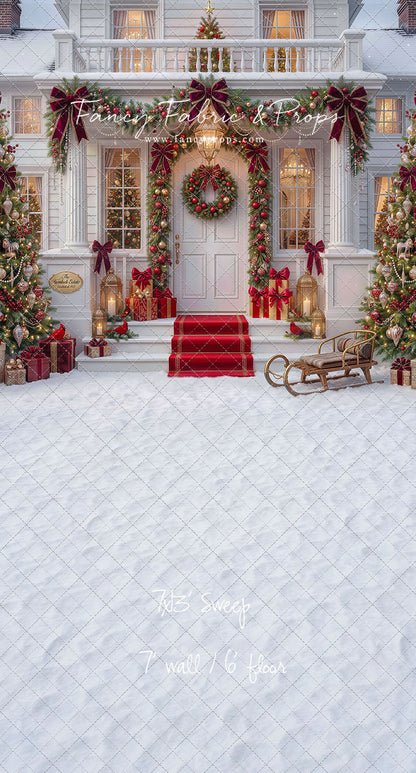 Classic Christmas House - With Sweep Option
