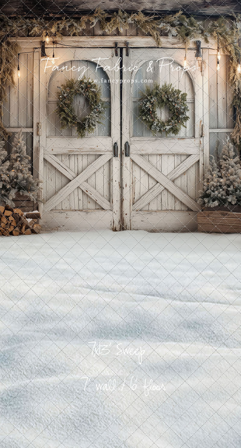 Classic Winter Barn - with Sweep Option