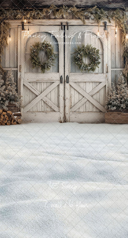 Classic Winter Barn - with Sweep Option