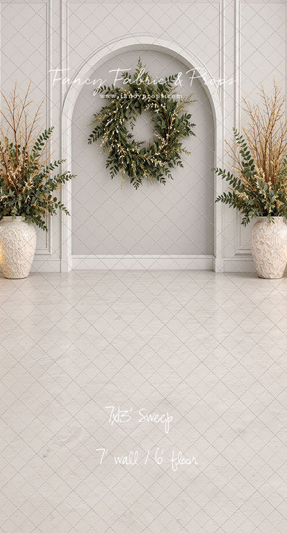 Clean Evergreen Arch - With Sweep Option