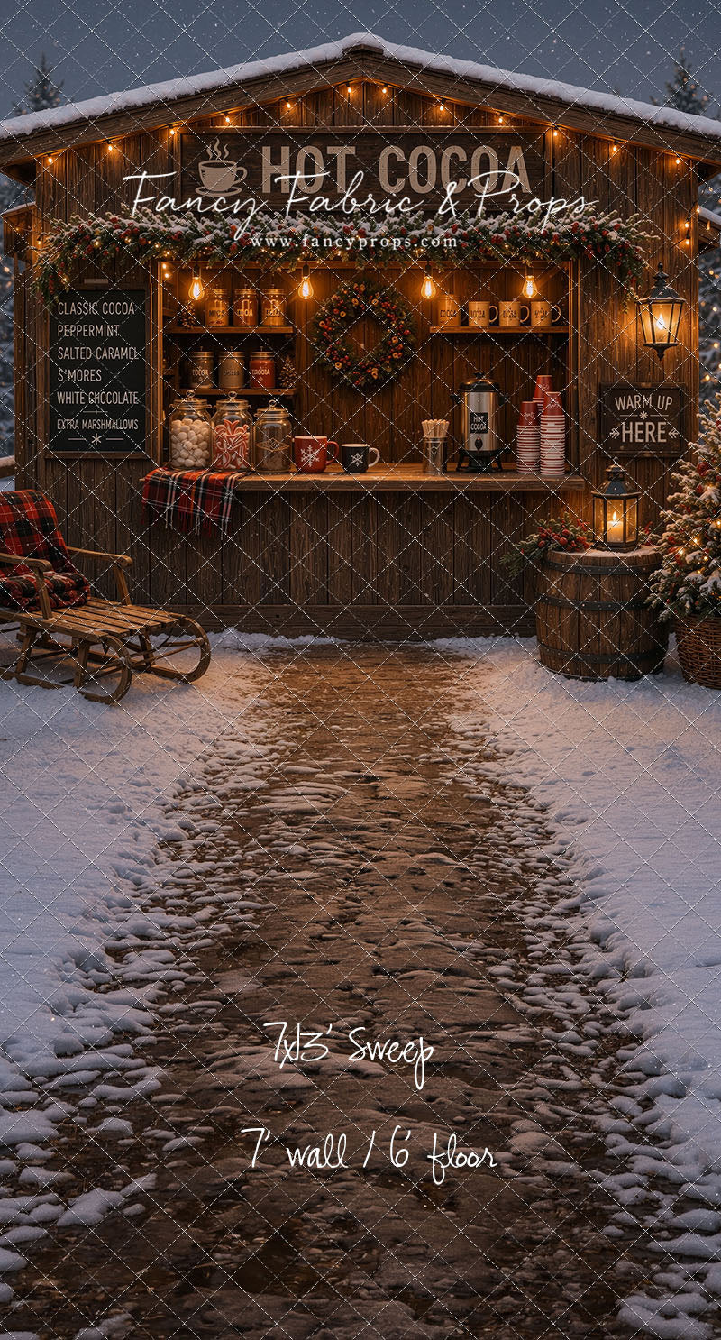 Cocoa Stand Holiday - With Sweep Option