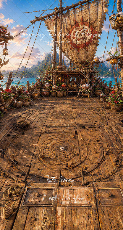 Coconut Pirate Voyage - With Sweep Option