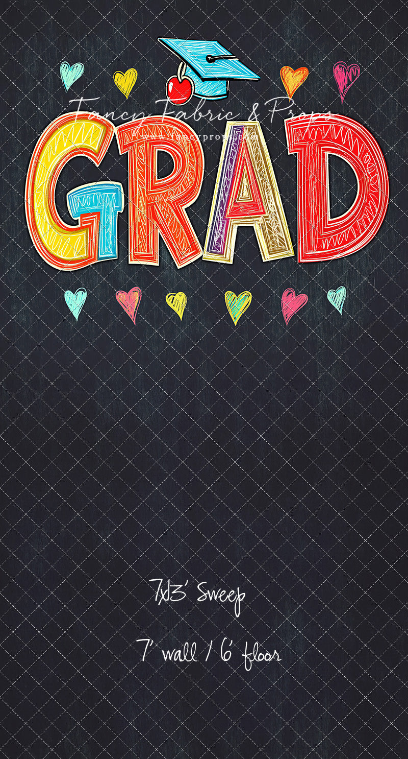 Color Me Graduate - With Sweep Option